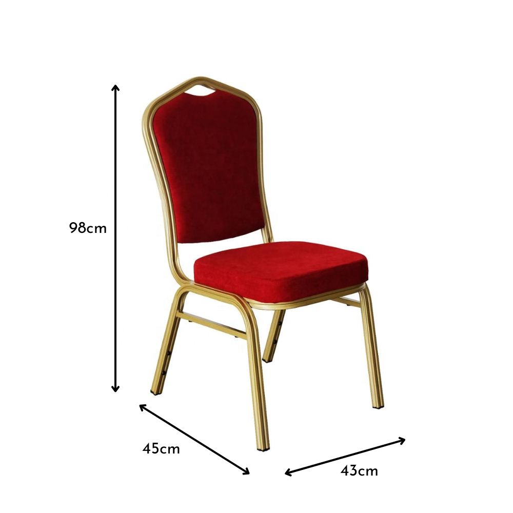 Kích thước ghế Banquet Xcom