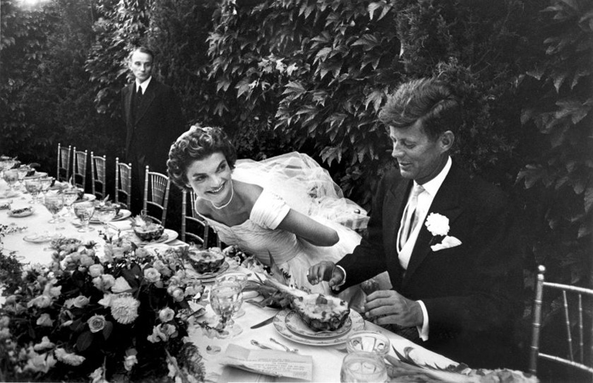 Ghế được sử dụng trong lễ cưới của John F. Kennedy và Jacqueline Kennedy vào năm 1953.