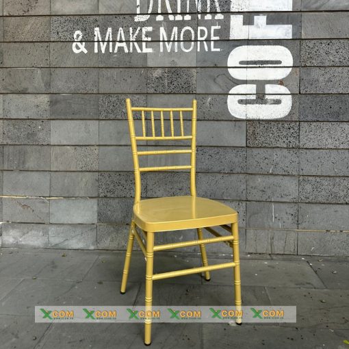 Ghế Tiffany (Ghế Chiavari) Màu Champagne