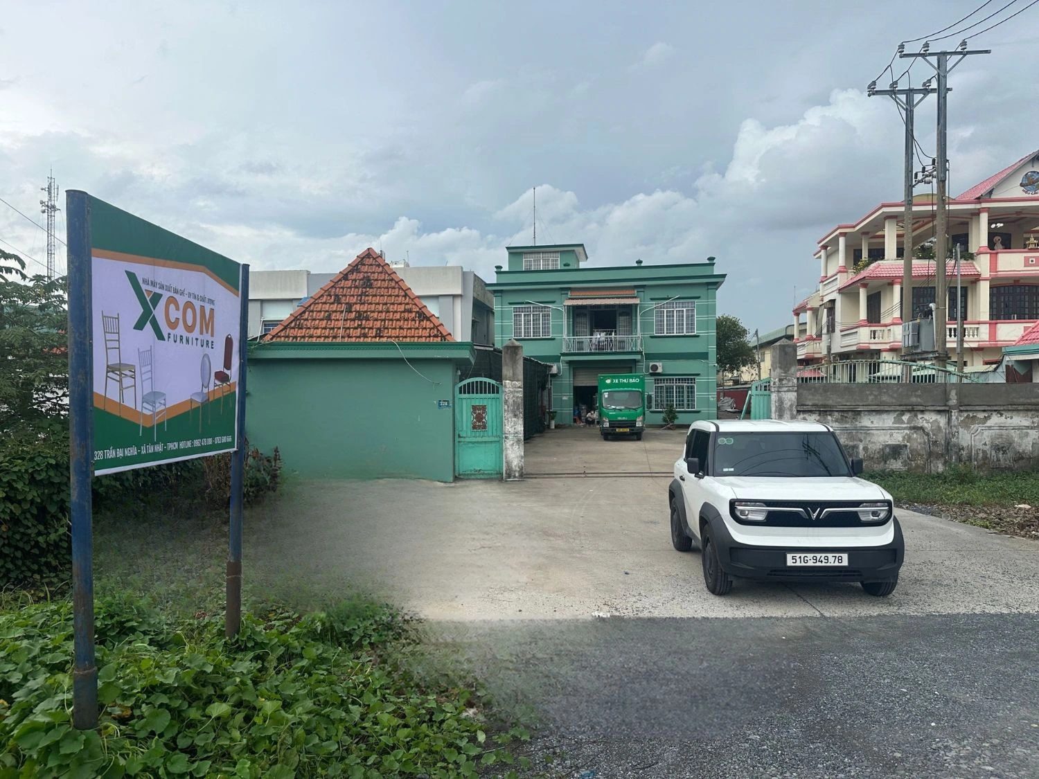 Nhà máy sản xuất Xcom tại 328 Trần Đại Nghĩa, Tân Nhựt, TP.HCM