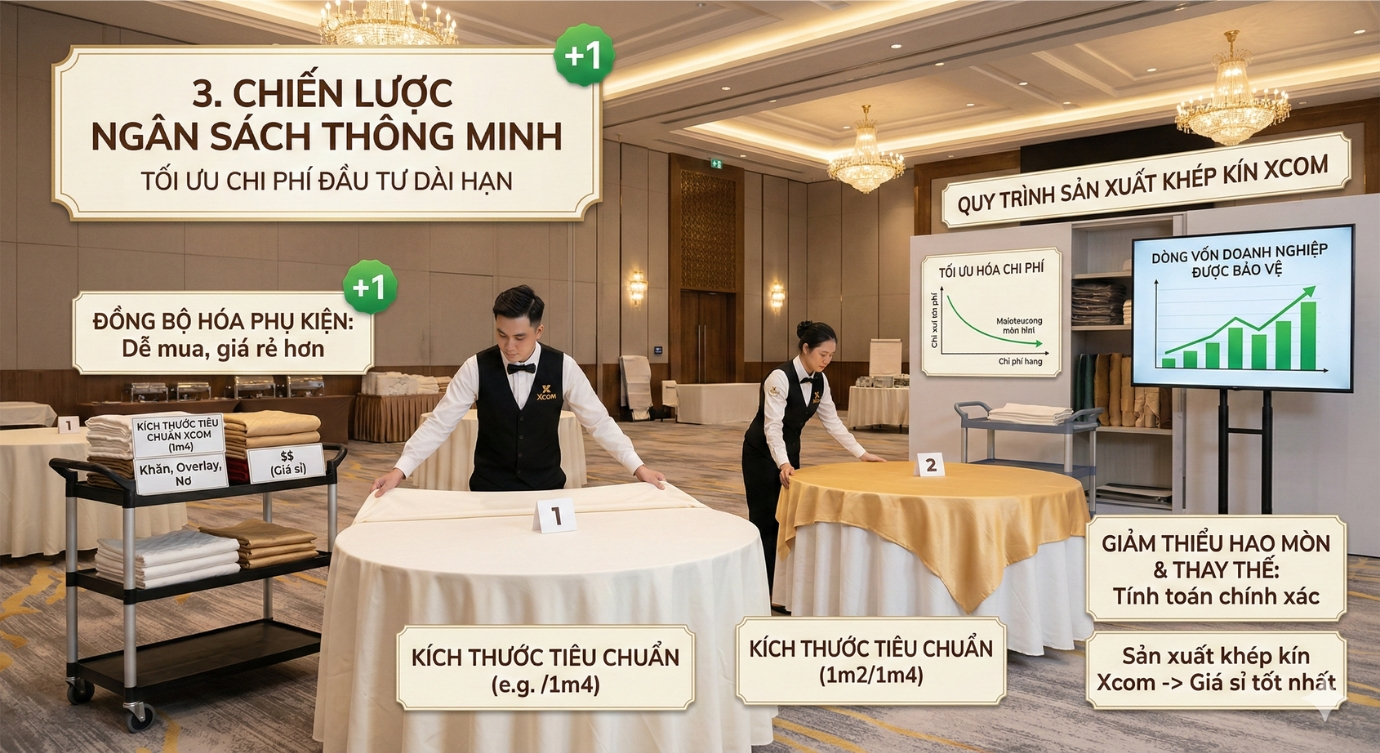 Kích Thước Bàn Tròn Tiêu Chuẩn 8 - 12 Người Cho Nhà Hàng, Tiệc Cưới