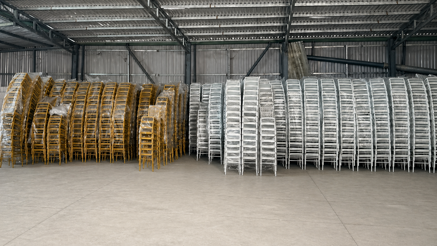 Xcom Tiffany chair warehouse in Vietnam