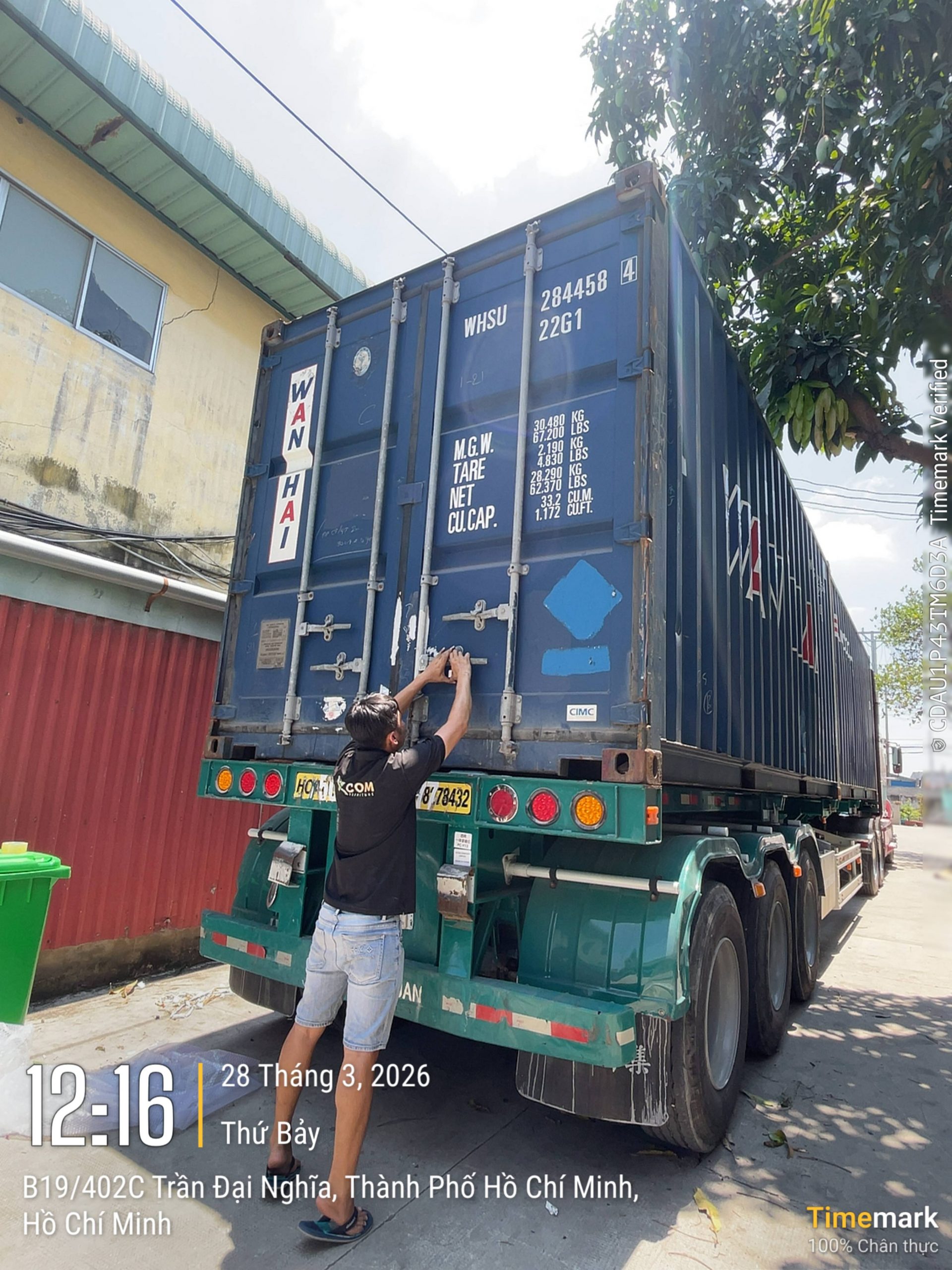 Export Container of Napoleon Chairs to the US