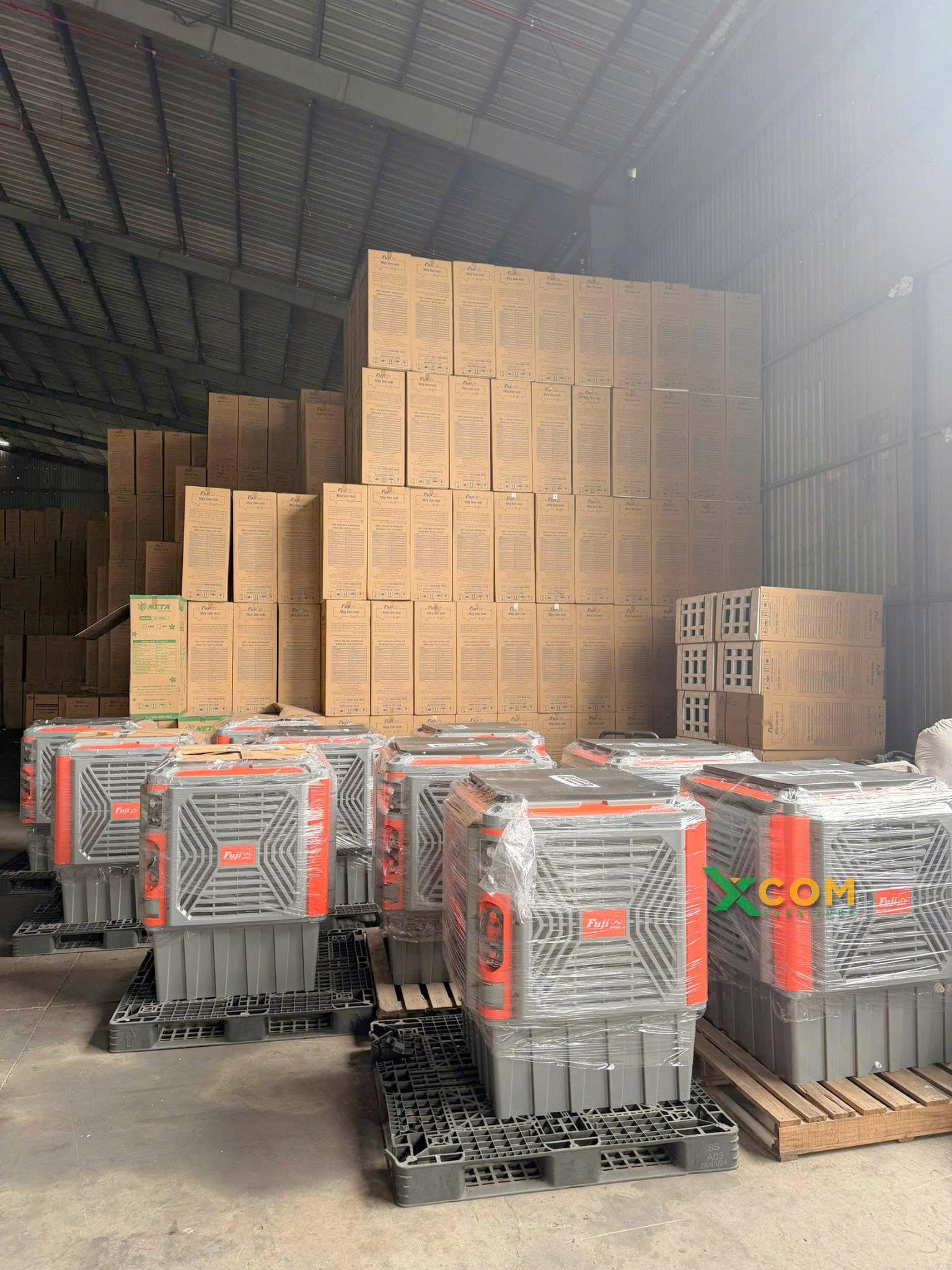 Quạt Hơi Nước Công Nghiệp FUJI 3600 "Khủng Long" – Làm Mát 150m² | Xcom.vn Kho hàng Xcom với nhiều mẫu quạt hơi nước