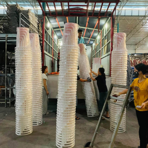Ghế Đôn Nhựa Đúc | Xcom.vn Ghế đôn nhựa đúc xếp chồng