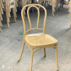Ghế Thonet nhựa màu kem không nệm