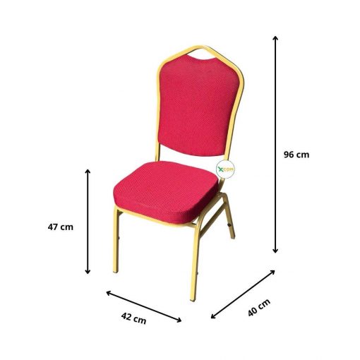 Ghế Banquet Form Nhập Khẩu | Xcom.vn Kích thước ghế Banquet form nhập khẩu cao 96 rộng 42 sâu 40 cm