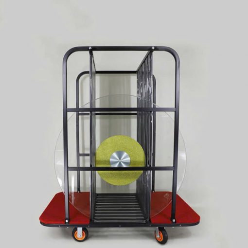 Xe đẩy mặt kính chuyên dụng nhìn từ phía trước
