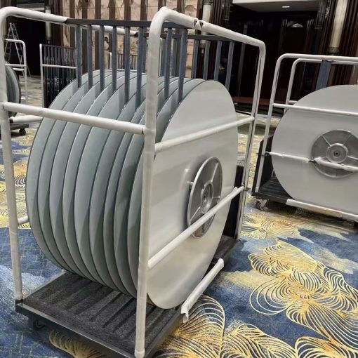 Xe đẩy chứa các mặt kính liền vòng xoay