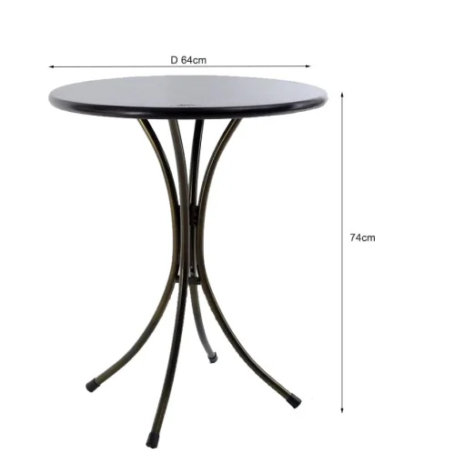 Ảnh kích thước Bộ bàn ghế Fansipan Kite 02 (1 bàn 2 ghế)