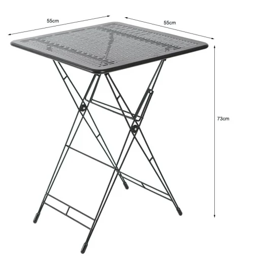 Ảnh sản phẩm Bộ bàn ghế Fansipan Kite sắt 01 (1 bàn 2 ghế) – hình 2