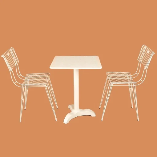 Bộ bàn ghế Fansipan Kite sắt 02 (1 bàn 2 ghế) – trọn bộ 1 bàn 2 ghế
