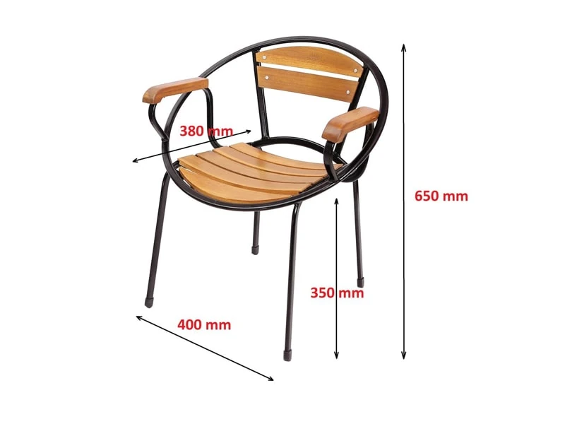 Bộ bàn ghế Fansipan Moon mini 01 (1 bàn tròn 2 ghế) | Xcom.vn Ảnh kích thước Bộ bàn ghế Fansipan Moon mini 01 (1 bàn tròn 2 ghế)