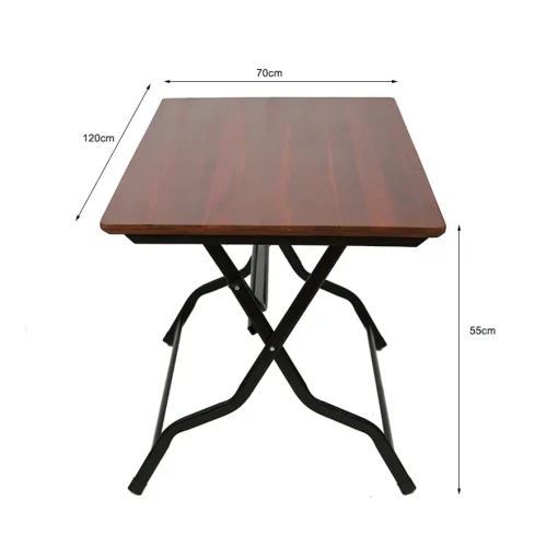 Ảnh kích thước Bộ bàn ghế Fansipan quán ăn mini 01 (1 bàn 4 ghế)