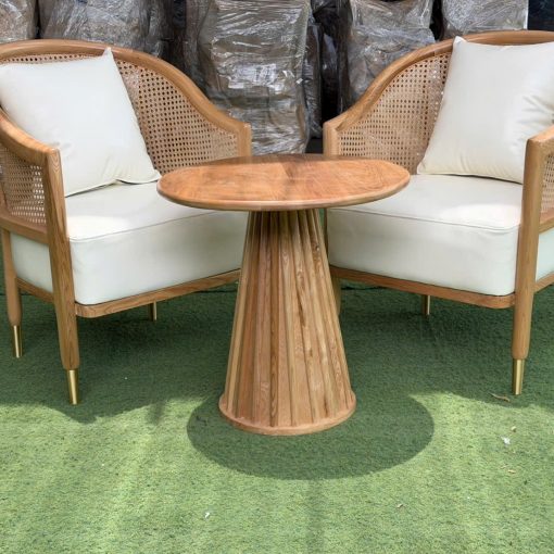 Cặp sofa Grasse gỗ Ash tựa đan mây nhựa | Xcom.vn Cặp sofa Grasse gỗ Ash trong ảnh bố trí thực tế