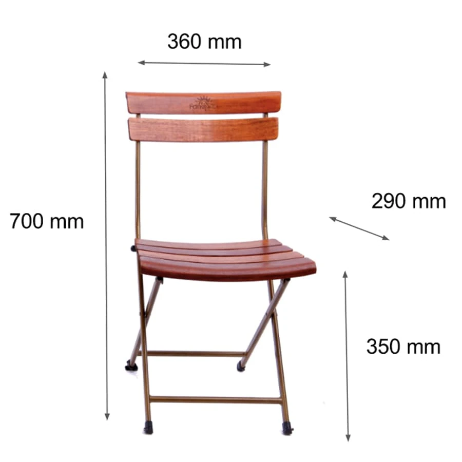 Ghế Fansipan Patio mini | Xcom.vn Ảnh kích thước Ghế Fansipan Patio mini